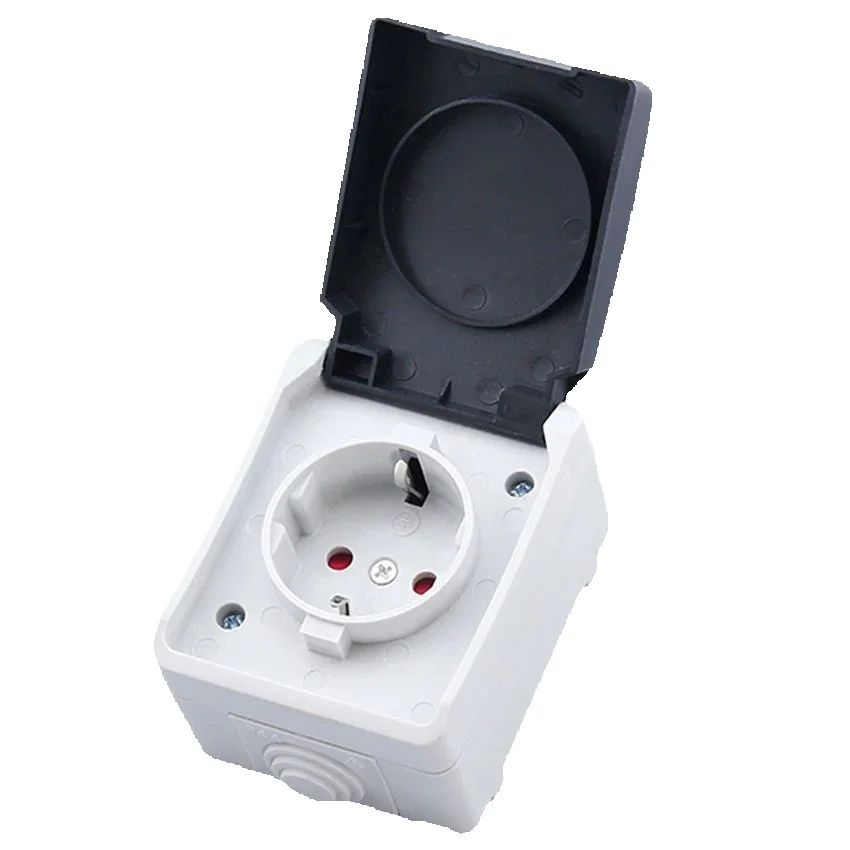 1pcs 16A Surface Mounted Outdo - Outdoor Kitchen Power Outlet ulasan dan harga