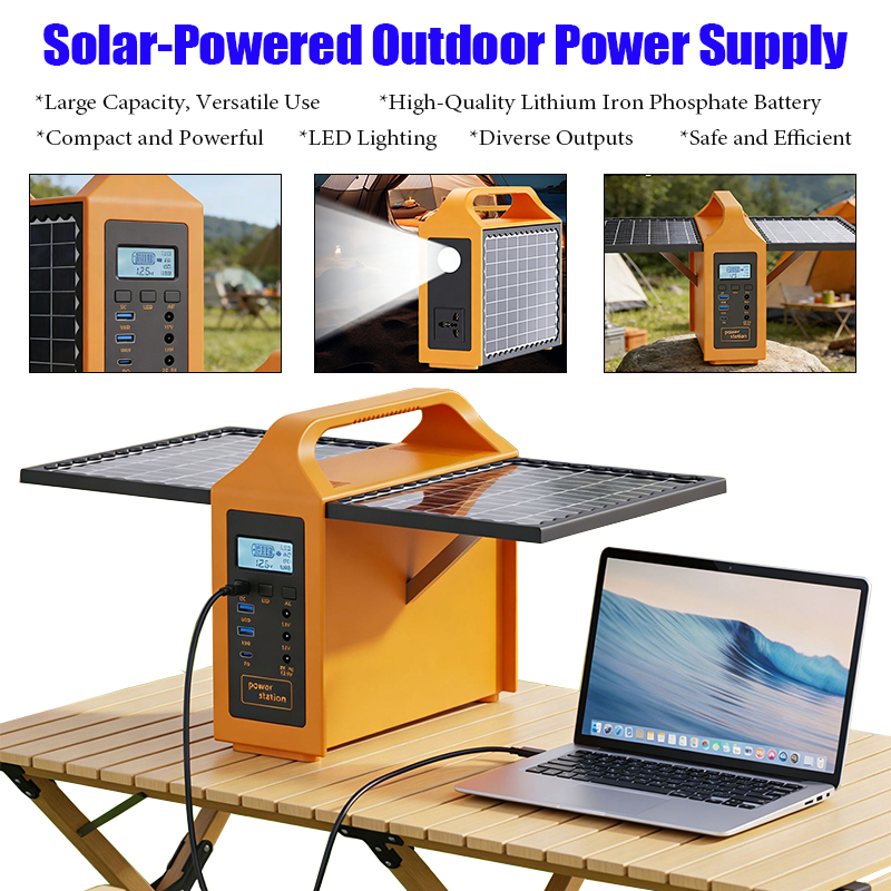 150W Portable Solar Power Stat - Outdoor Power Generator ulasan dan harga