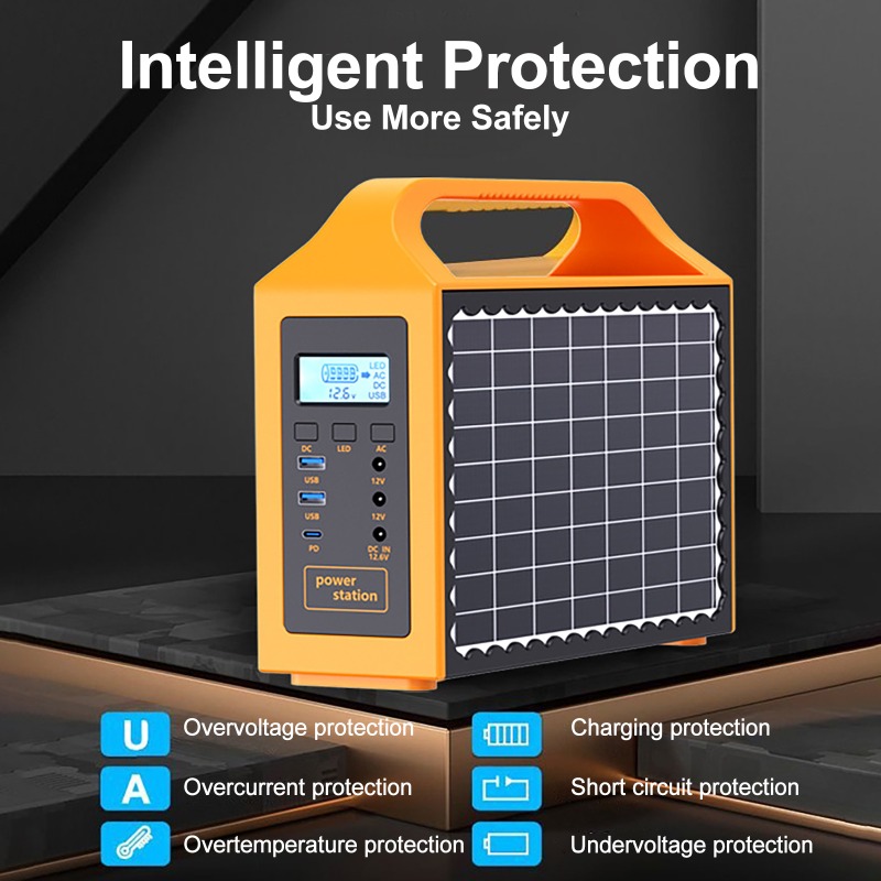 150W Portable Solar Power Stat - Outdoor Power Generator ulasan dan harga