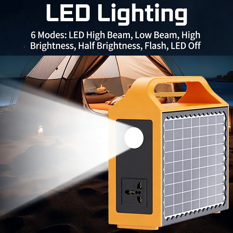 150W Portable Solar Power Stat - Outdoor Power Generator ulasan dan harga