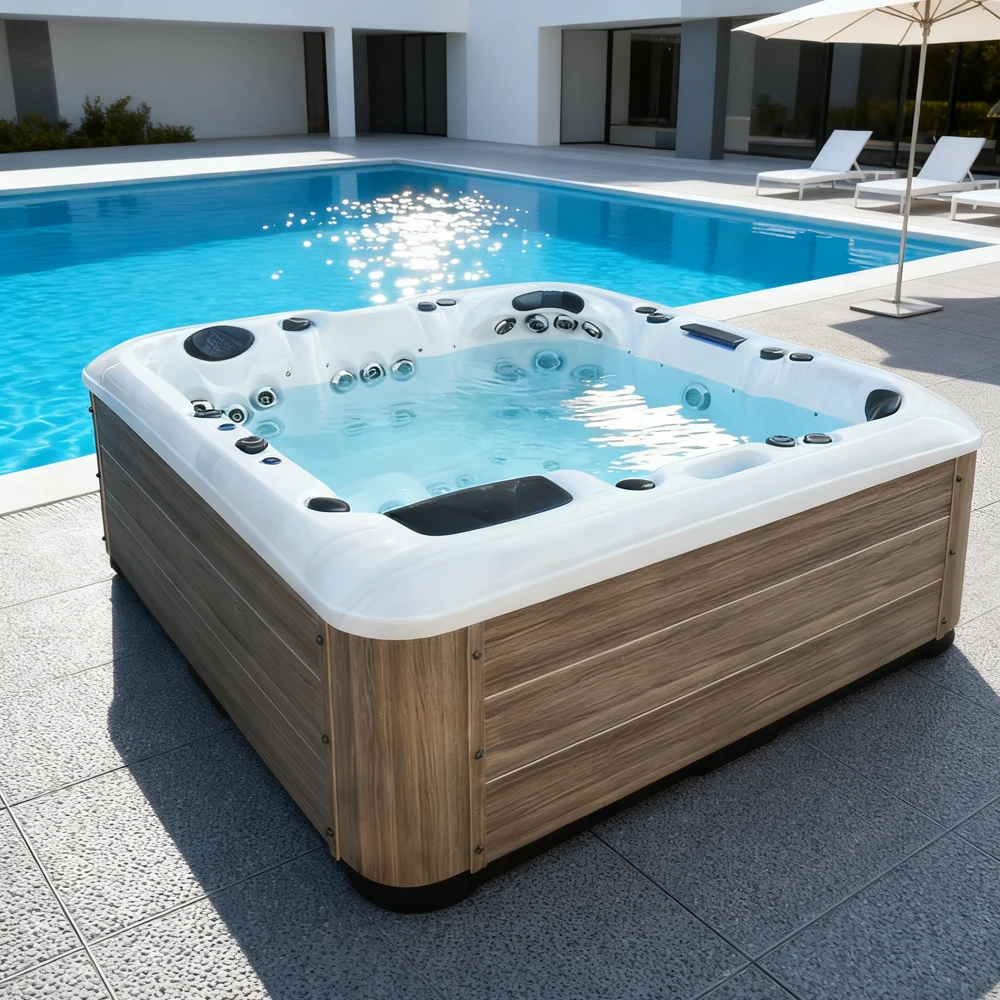 Sunrans Acrylic Spa Tubs 64pcs - Outdoor Power For Hot Tub ulasan dan harga