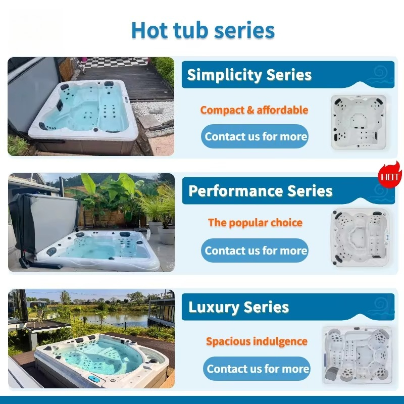 Freestanding Acrylic 6-Person  - Outdoor Power For Hot Tub ulasan dan harga