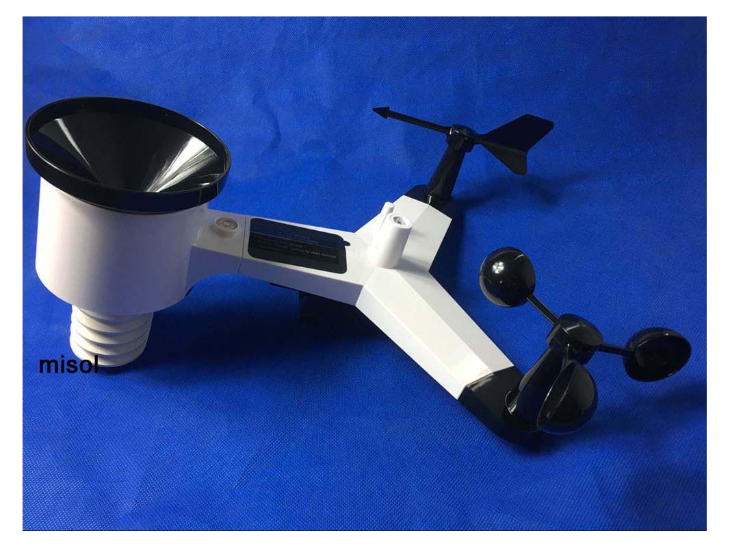 MISOL WiFi Weather Station wit - Outdoor Power Meter ulasan dan harga