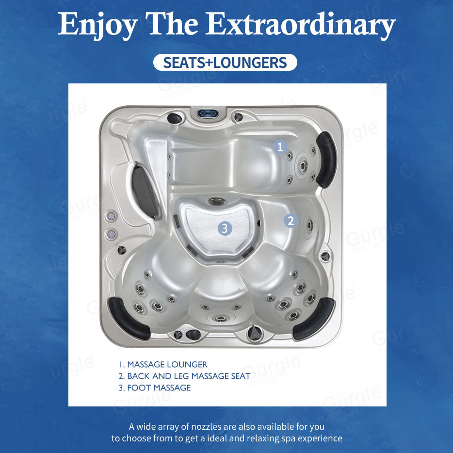 Luxury 5 Person Layz Spa Hot T - Outdoor Power For Hot Tub ulasan dan harga