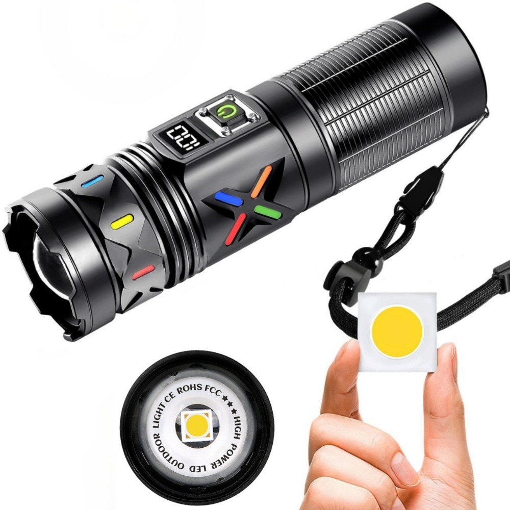 High Power LED Flashlight Tele - Outdoor Power Meter ulasan dan harga